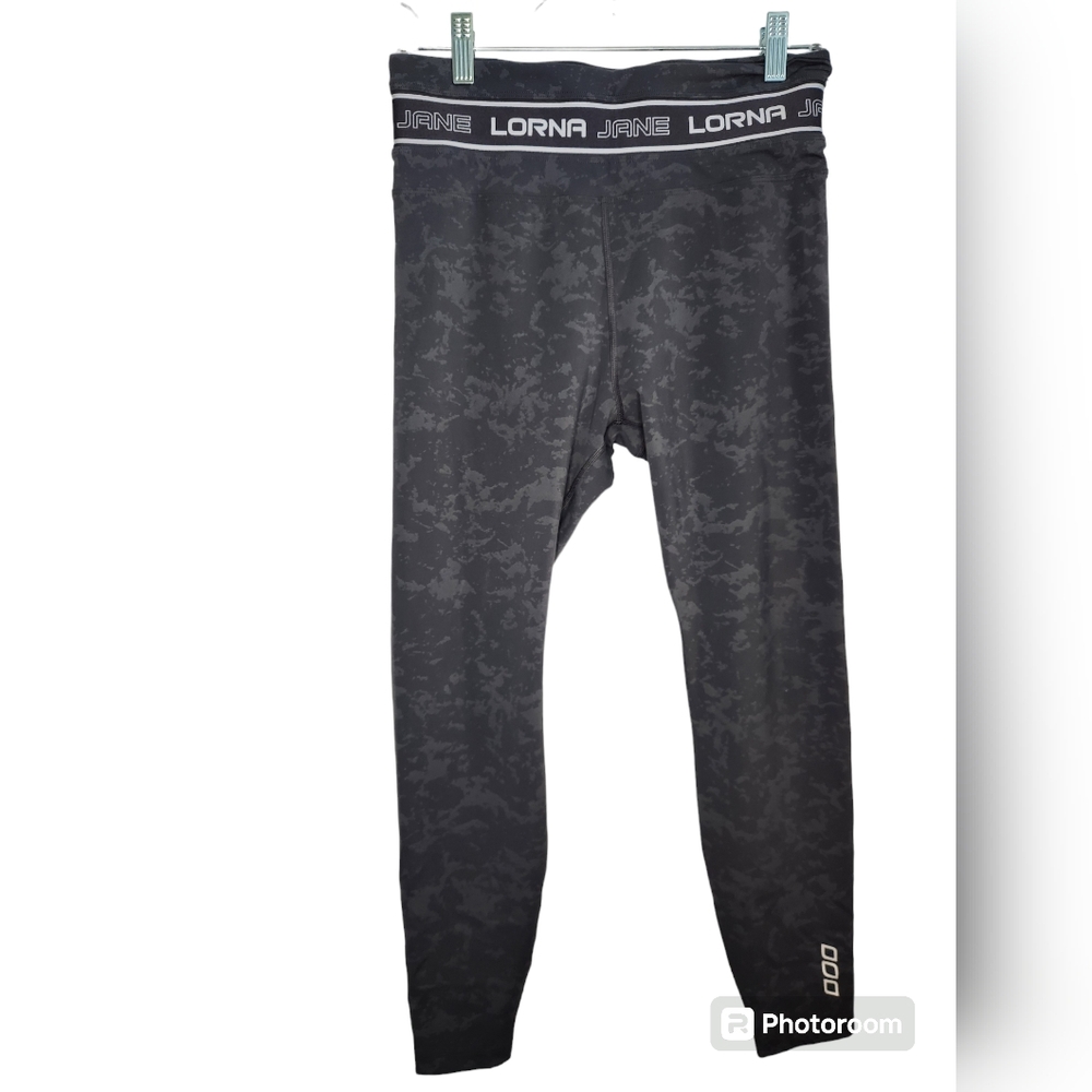 Lorna Jane Tight Legging Gray Camo Size XS